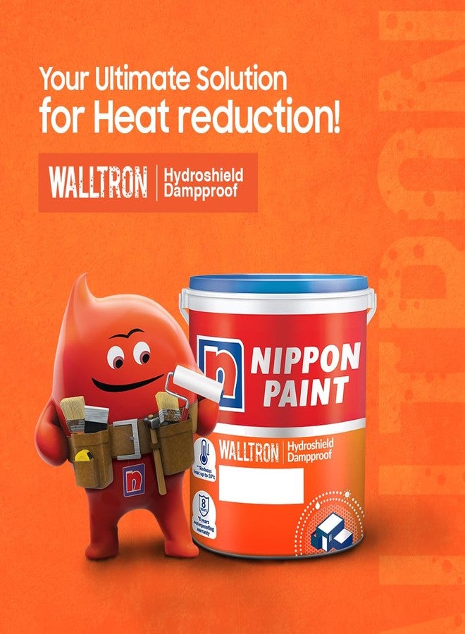 Nippon Paint طلاء نيبون هيدروشيلد المقاوم للرطوبة للطين المحروق 1 لتر - مانع تسرب ممتاز للماء | يحمي أسطح الطين المحروق من الرطوبة وأضرارها - Image 5